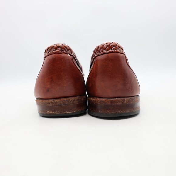 Allen Edmonds Maxfield Tassel Men\'s Size 12 D Brown Casual Classic Shoes USA main image 8